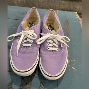 Purple Vans Size 10.5